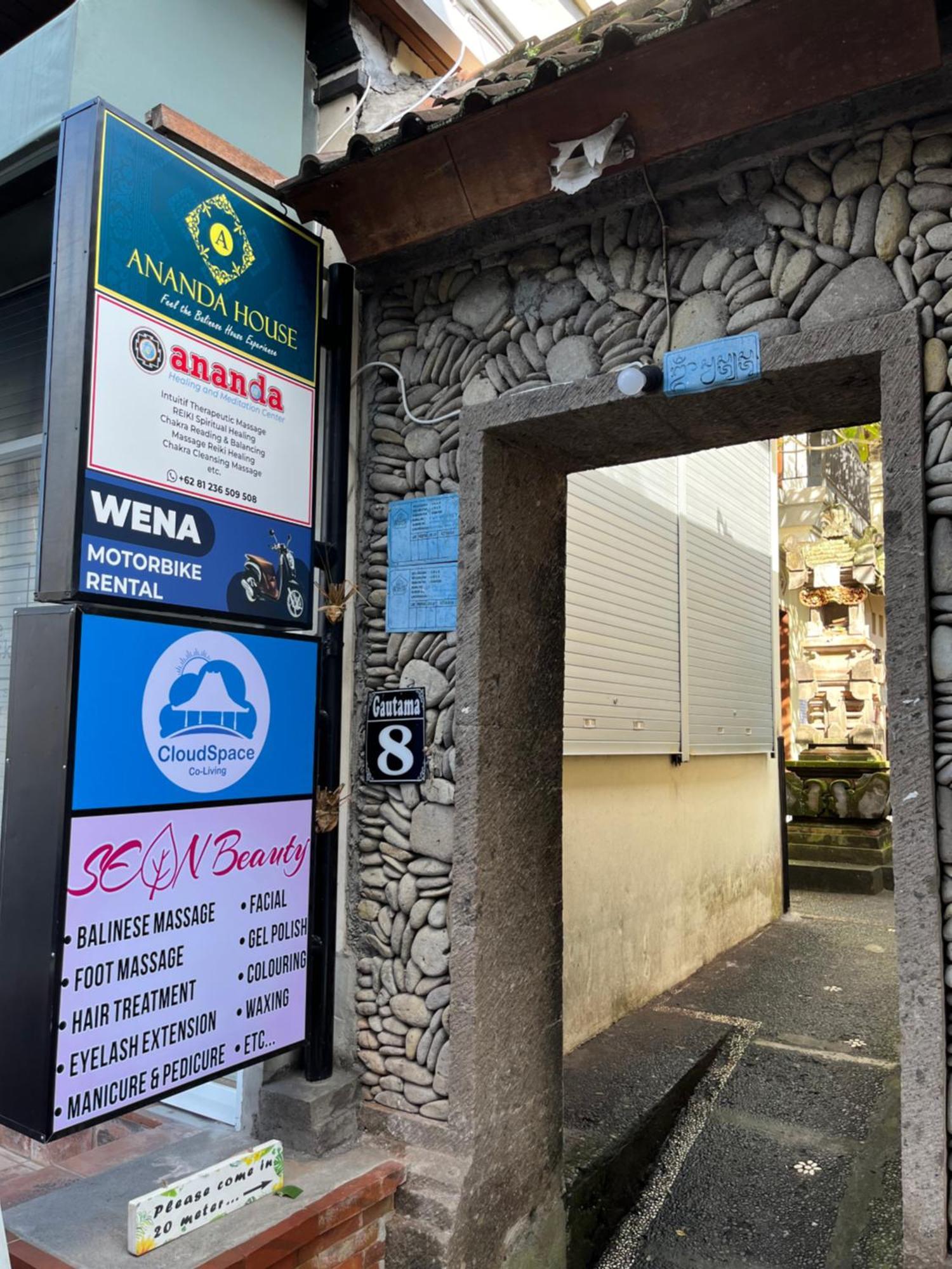 Apartament Ananda House Ubud Zewnętrze zdjęcie